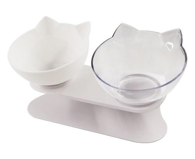 Non-Slip Double Cat Bowl Dog Bowl